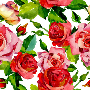 Panel róże W908