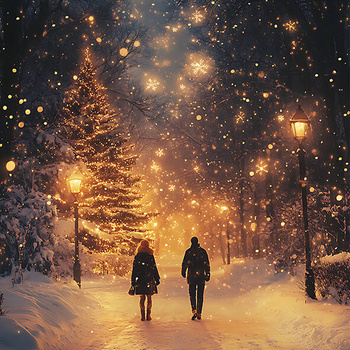 Panel romantyczne święta