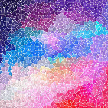 Panel kolorowa mozaika wba10