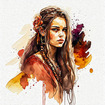 Panel dziewczyna boho wl39