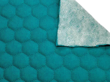 Poliester morski pikowany plaster miodu K906