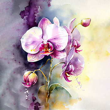 Panel storczyk, orchidea wr48
