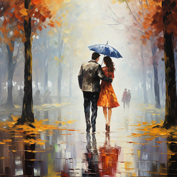 Panel spacer w deszczu whb34