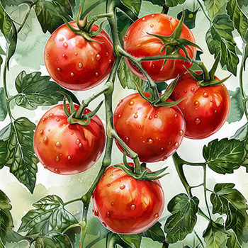 Panel pomidory na gałązce wr143