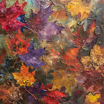 Panel jesienne liście wr224