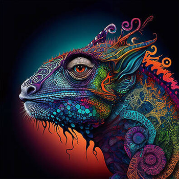 Panel jaszczur zen wf33