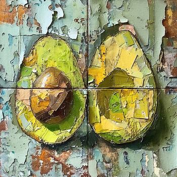 Panel owoce awokado wr309