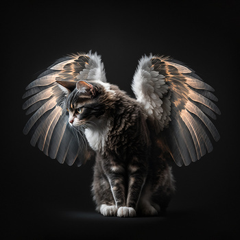 Panel anioł nie kot wk278