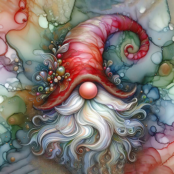 Panel świąteczny skrzat