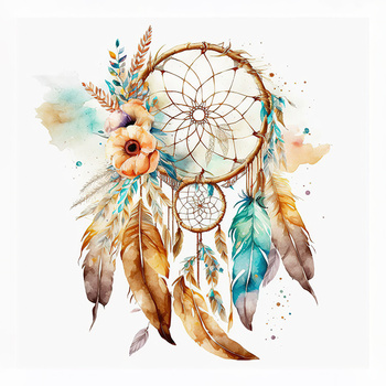 Panel boho łapacz snów wbh134