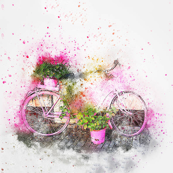 Panel rower i kwiaty wa20