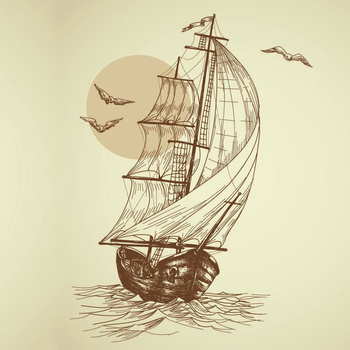 Panel W154 żaglowiec