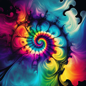 Panel wzór TIE DYE wba24