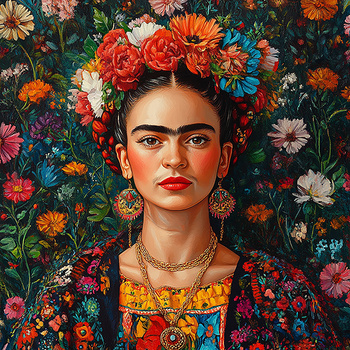 Panel sztuka Frida Kahlo wl154