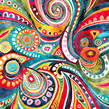 Panel kolorowa fantazja wba36