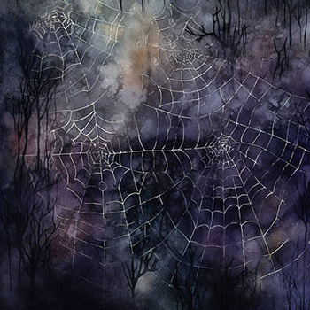 Panel pajęczyny i pająki
