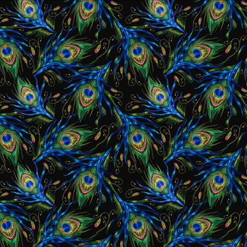 Panel pawie pióra W6