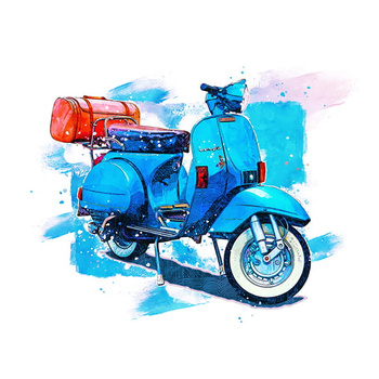 Panel skuter Vespa wa5