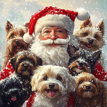 Panel święta, Mikołaj i psy