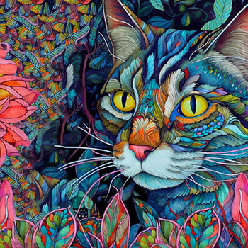 Panel kot w kolorach wk114