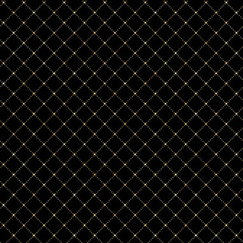 Panel złote romby na czarnym wo5