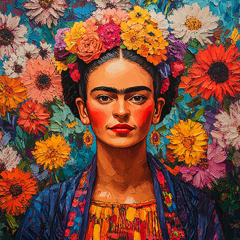 Panel sztuka Frida Kahlo wl155