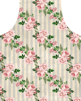 Panel na fartuszek kwiaty  vintage