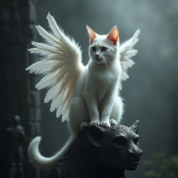 Panel anioł nie kot wk280