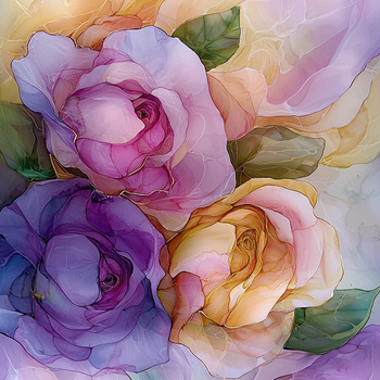 Panel kwiaty róże wr259