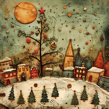 Panel świąteczny nastrój