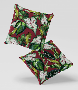 Panel na poduszkę liście monstery W901