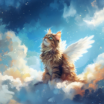 Panel anioł nie kot wk277