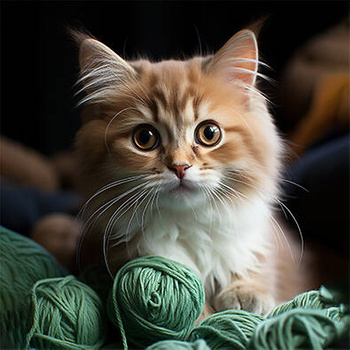 Panel słodki kociak wk169