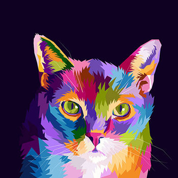 Panel kotka w kolorach wk132