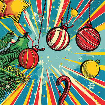 Panel święta w stylu Pop Art