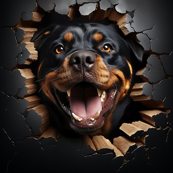 Panel pies Rottweiler wd162