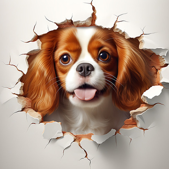 Panel pies Cavalier King Charles Spaniel wd173