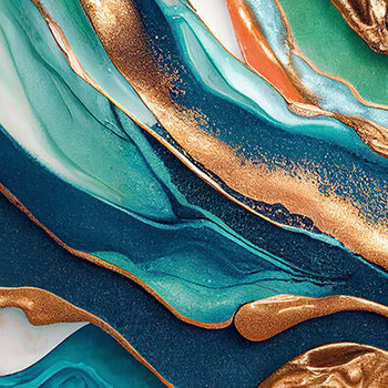 Panel wzór marmur złoto wba26