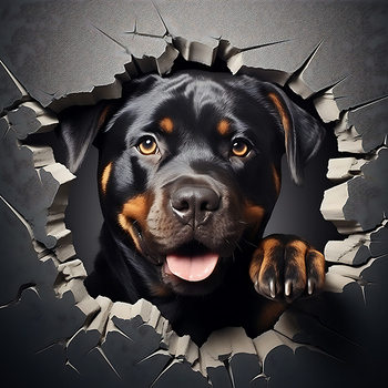 Panel pies Rottweiler wd161