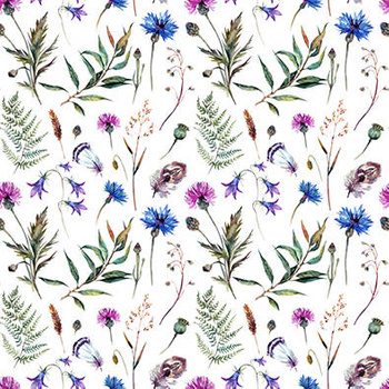 Panel polne kwiaty wr18