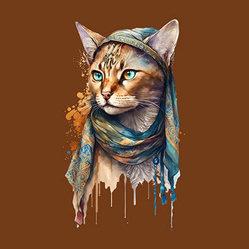 Panel boho kocia dama wk127