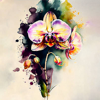 Panel storczyk, orchidea wr53