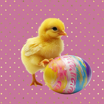 Panel kurczaczek z pisanką wlk21