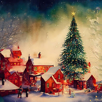 Panel świąteczna noc