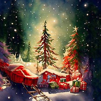 Panel świąteczna noc