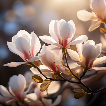 Panel kwitnąca magnolia wr272