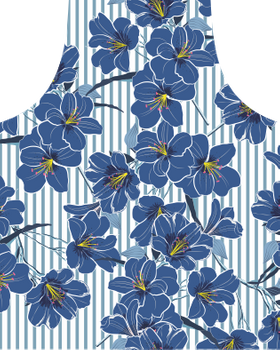 Panel na fartuszek kwiaty