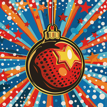 Panel święta w stylu Pop Art