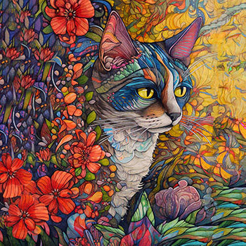 Panel kot w kolorach wk115