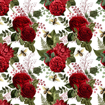 Panel pszczoły i róże W127